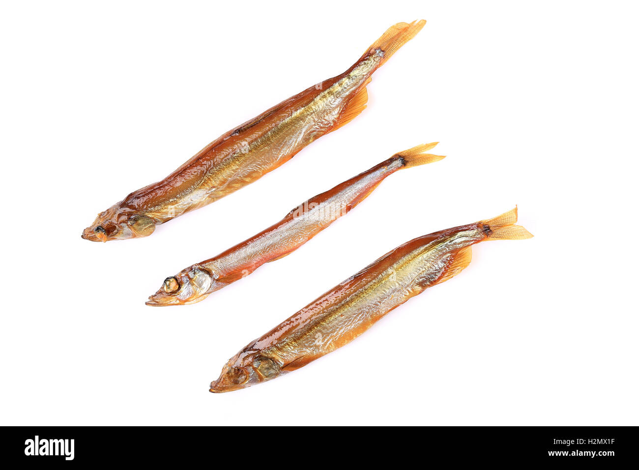 Pesce affumicato. Foto Stock