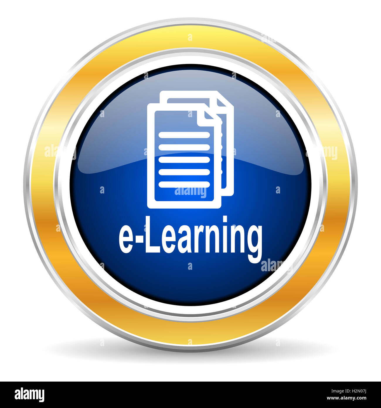 icona di apprendimento Foto Stock