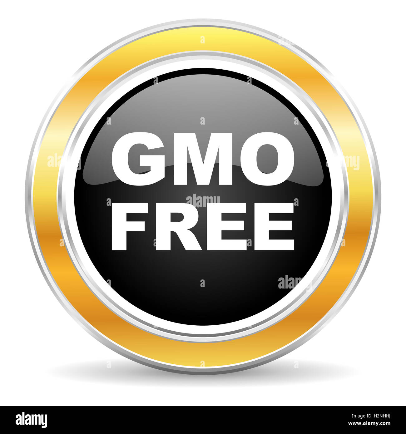 OGM free icona Foto Stock