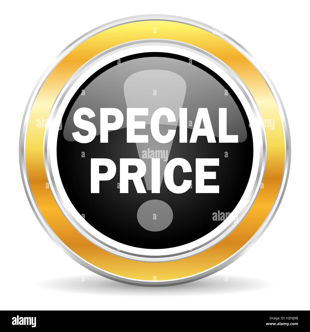 Prezzo speciale icona Foto Stock