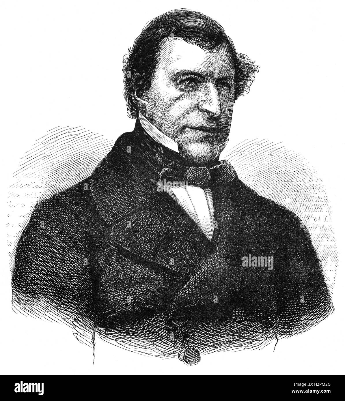 Frederic Thesiger, primo Baron Chelmsford (1794 - 1878) era un British giurista e politico conservatore. Egli era due volte Lord Cancelliere della Gran Bretagna che serve in eterno derby's 1866-67 di governo. Foto Stock