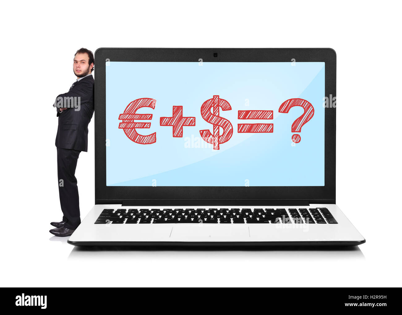 Formula di business Foto Stock