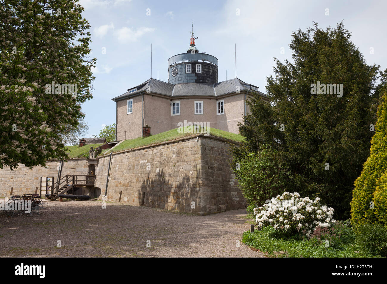 Fortezza sul Wilhelmstein Island, Steinhuder Meer Nature Park, Bassa Sassonia, Germania Foto Stock