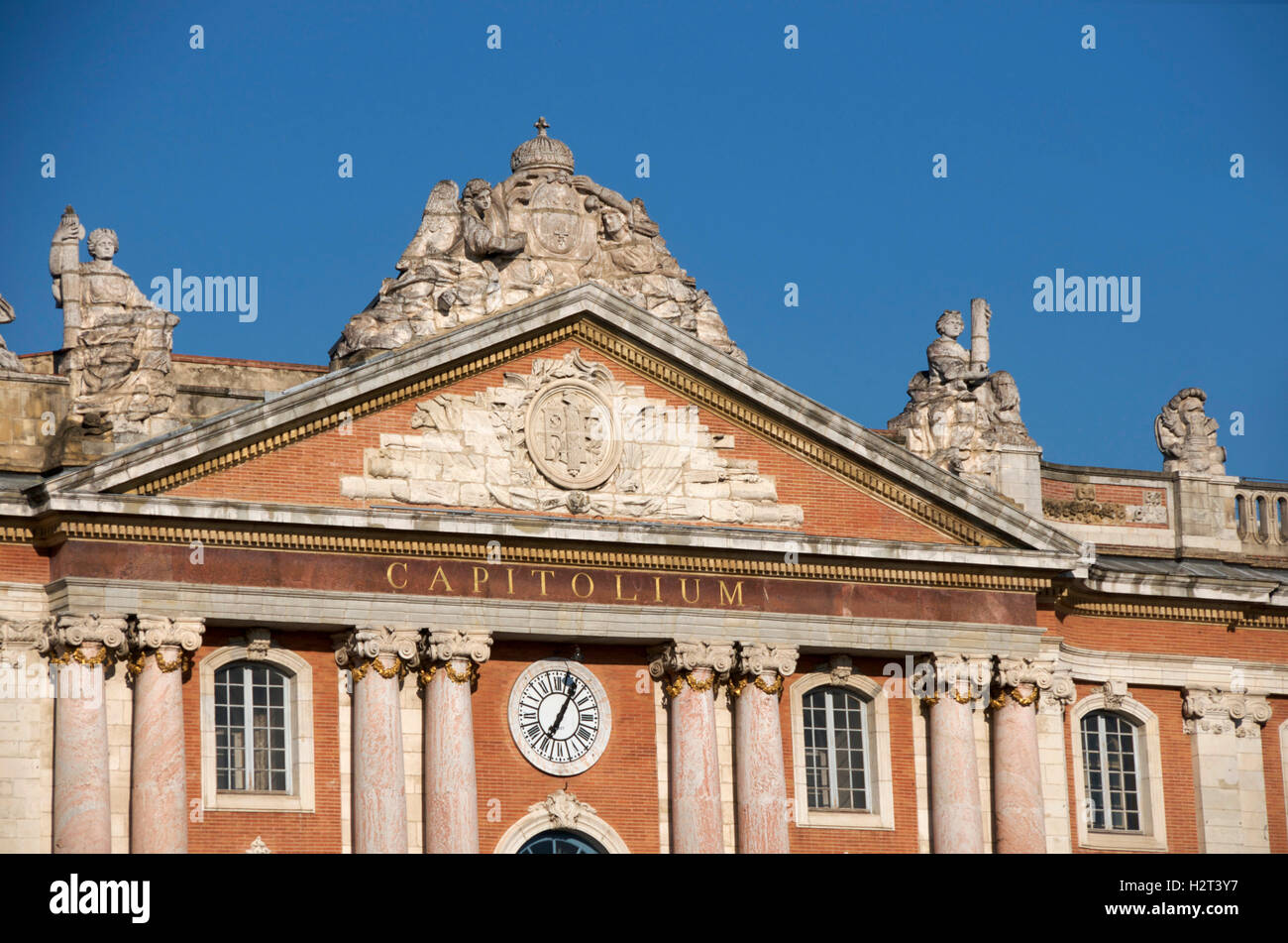 Capitole, Toulouse Haute Garonne, Francia, Europa Foto Stock