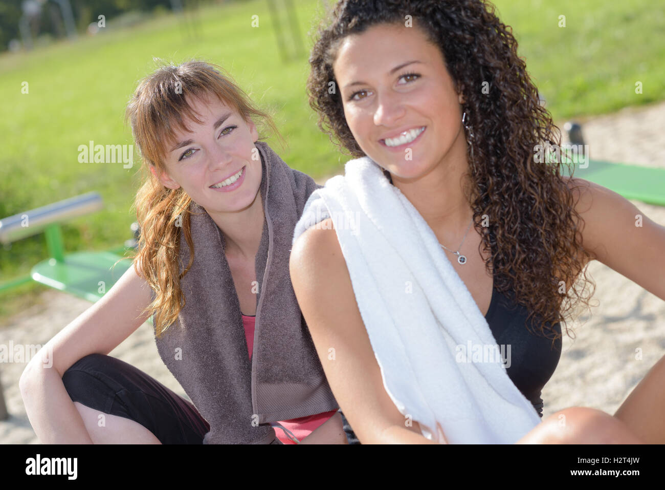 Dopo il corso di formazione Foto Stock