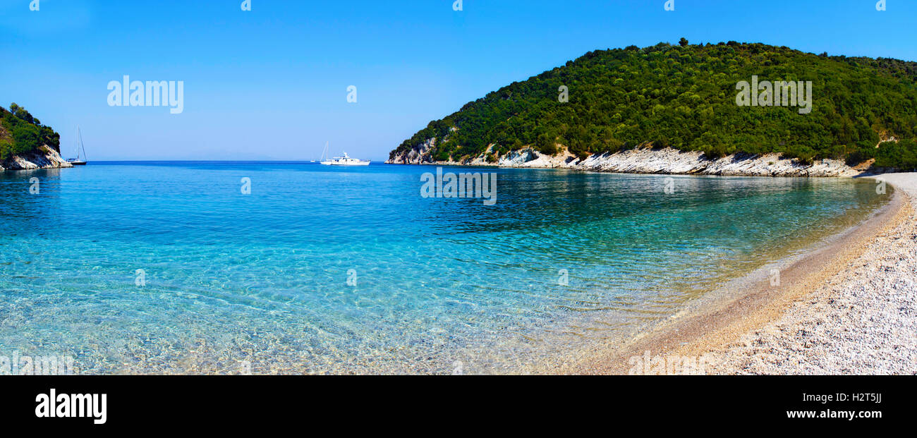 Filiatrò spiaggia a Itaca Grecia Foto Stock