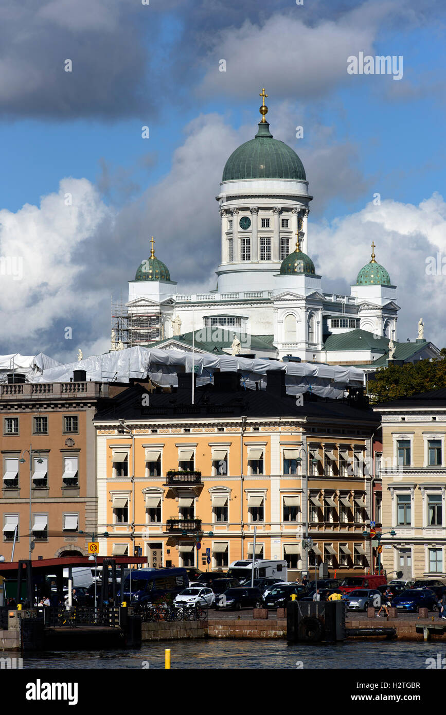 Cattedrale e sud-port, Helsinki, Finlandia Foto Stock