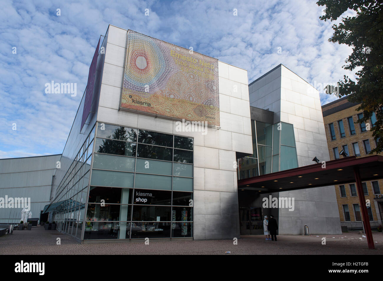 Kiasma-Museum per l'arte contemporanea, Helsinki, Finlandia Foto Stock