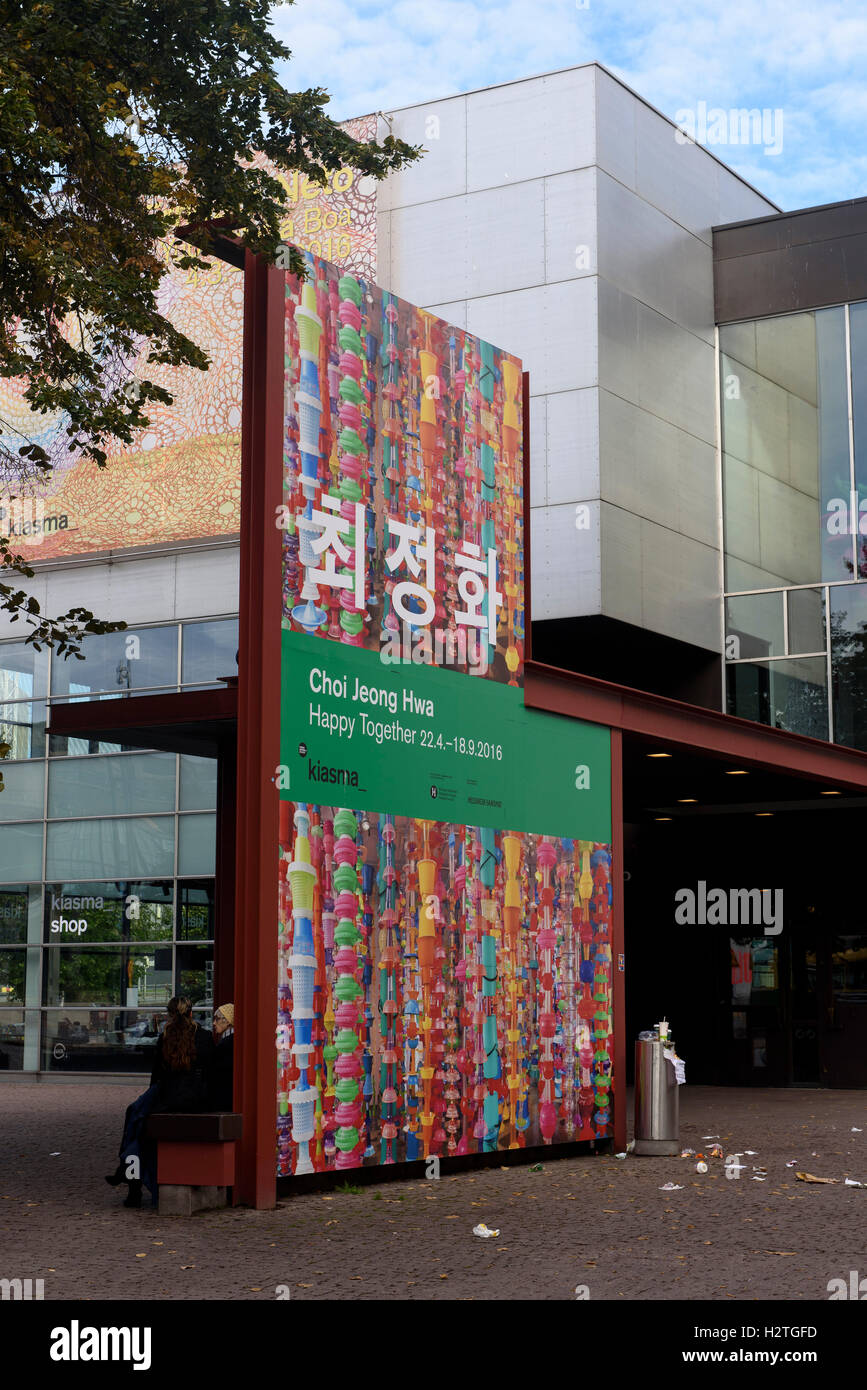 Kiasma-Museum per l'arte contemporanea, Helsinki, Finlandia Foto Stock