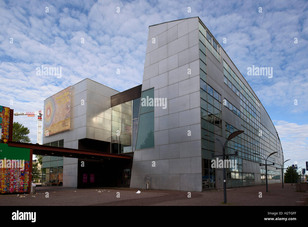 Kiasma-Museum per l'arte contemporanea, Helsinki, Finlandia Foto Stock