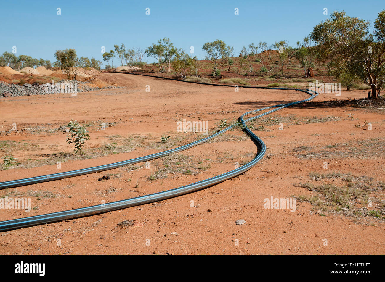 Industriali tubazioni acqua Foto Stock