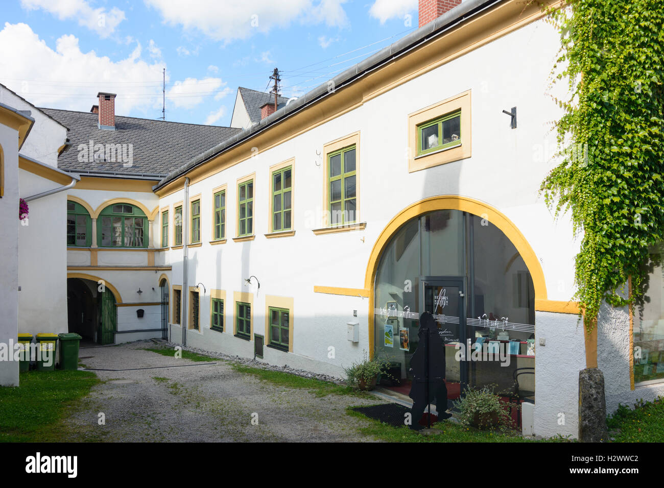 Mürzzuschlag: Brahms-Museum, , Steiermark, Stiria, Austria Foto Stock