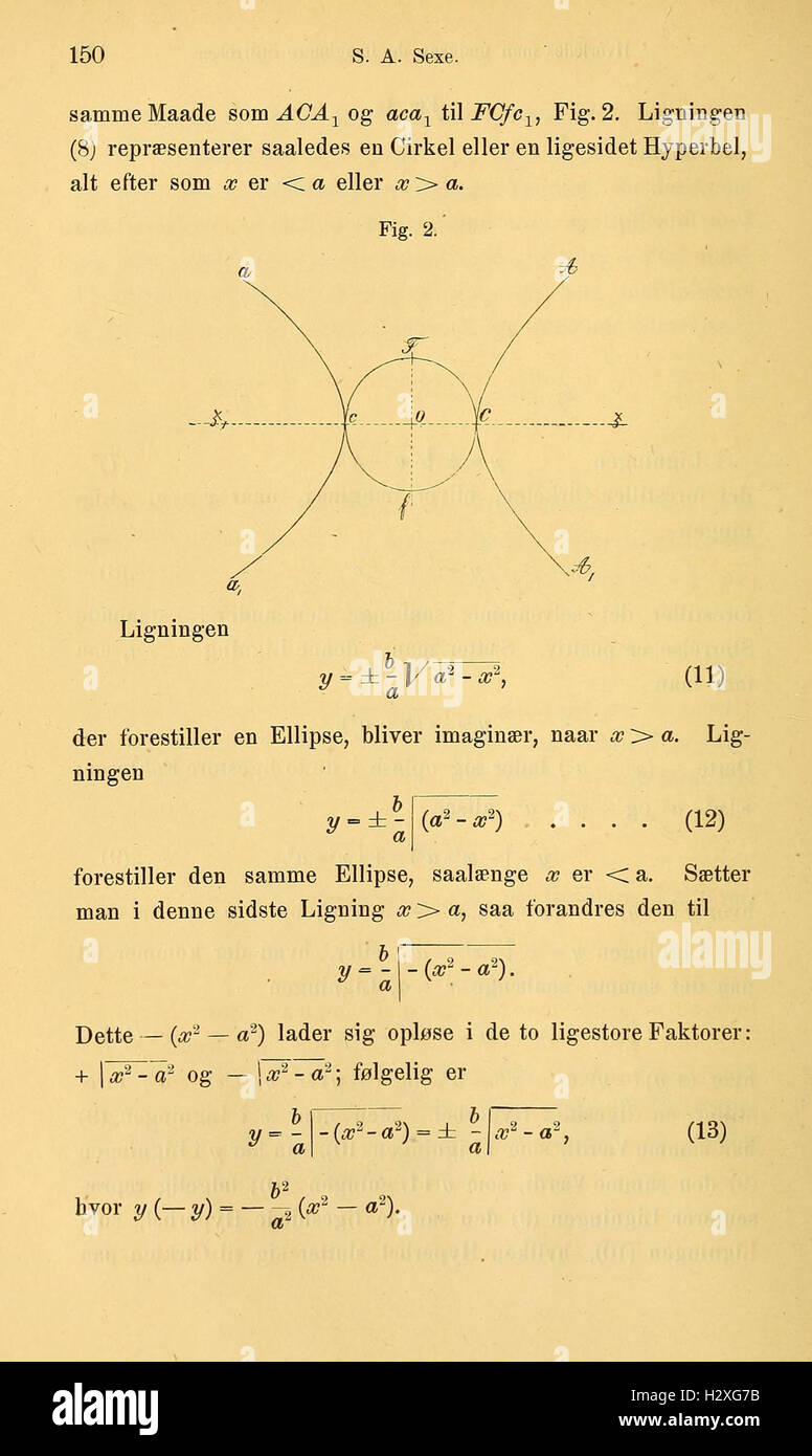 Archiv per mathematik og naturvidenskab (pagina 150) BHL298 Foto Stock