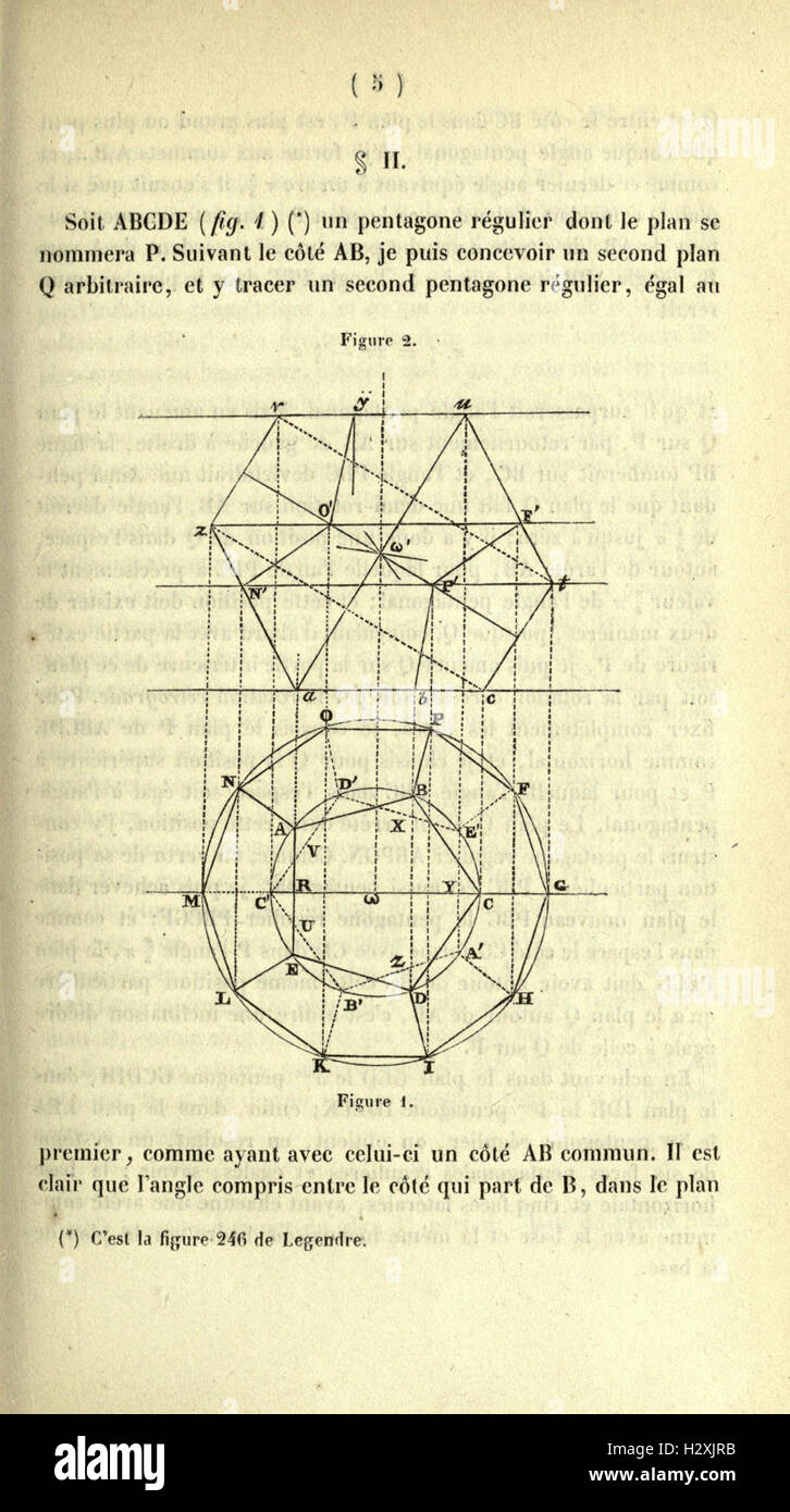 M oires couronnés et autres M oires publiés par l'Académie Royale des Sciences, des lettres et des beaux-arts de Belgique (pagina 5) BHL26 Foto Stock