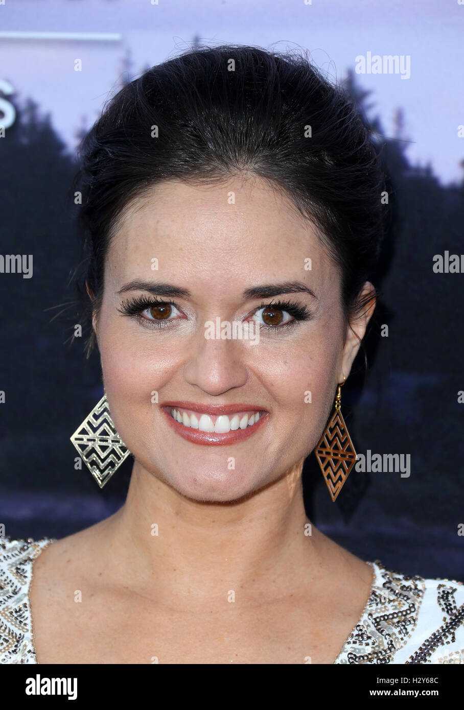 Hallmark Channel e Hallmark Film e misteri estate 2016 TCA Press Tour con: Danica McKellar dove: Beverly Hills, in California, negli Stati Uniti quando: 28 Lug 2016 Foto Stock