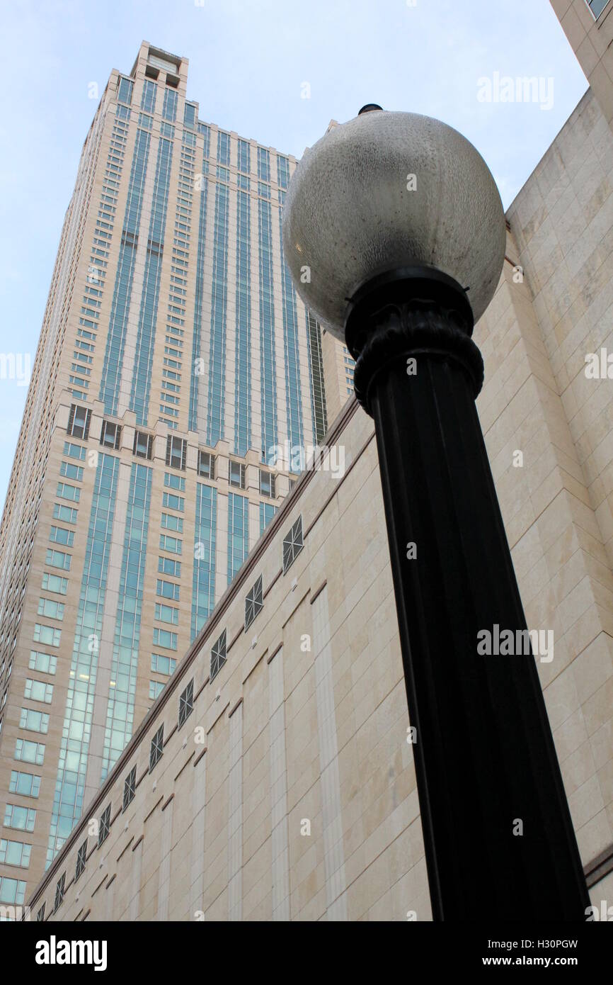 Il Four Seasons hotel su Michigan Ave. in Chicago, IL Foto Stock