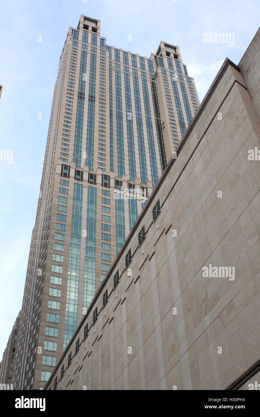 Il Four Seasons hotel su Michigan Ave. in Chicago, IL Foto Stock