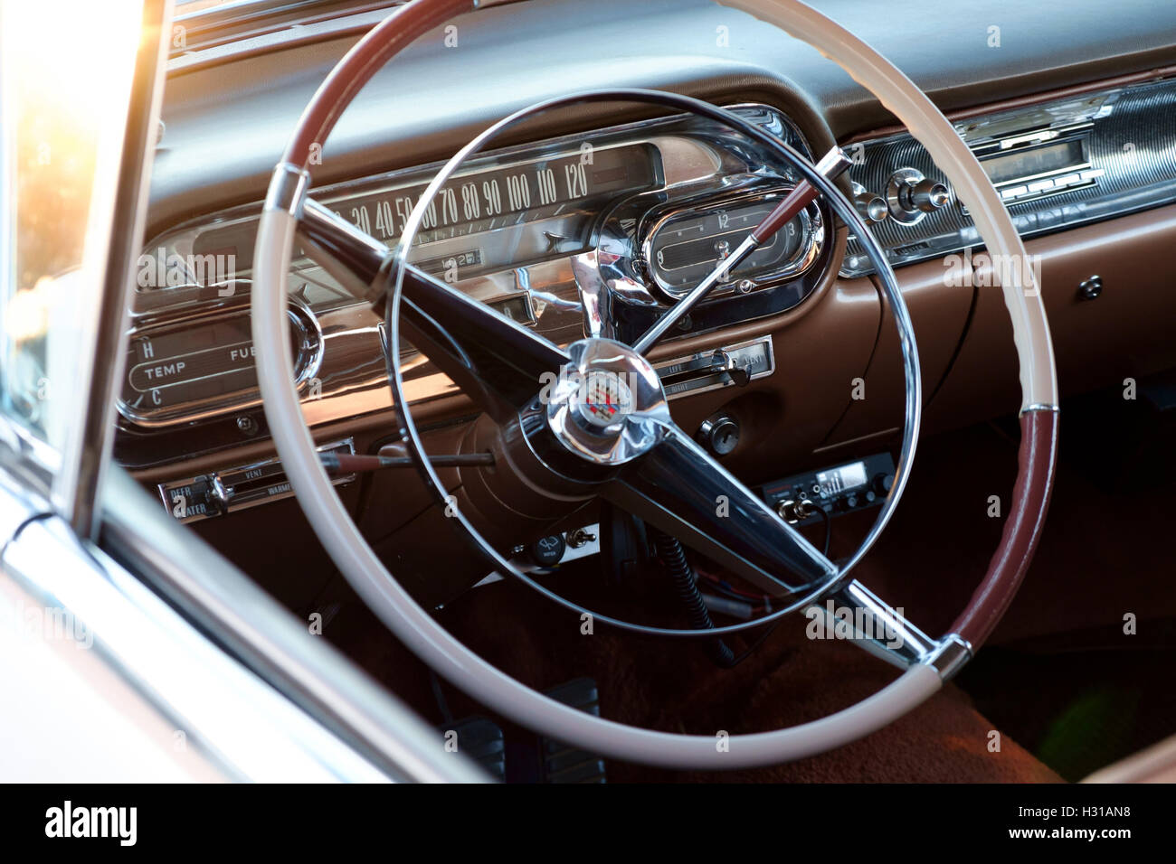 Classic Car, Chevrolet Impala Foto Stock