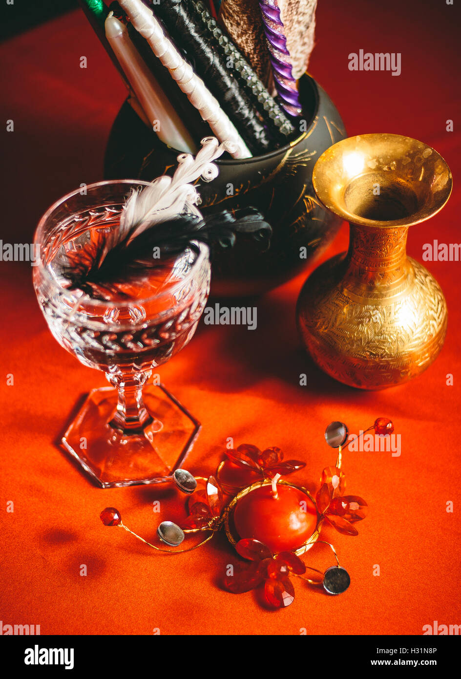 Magica attributi delle attività Foto Stock