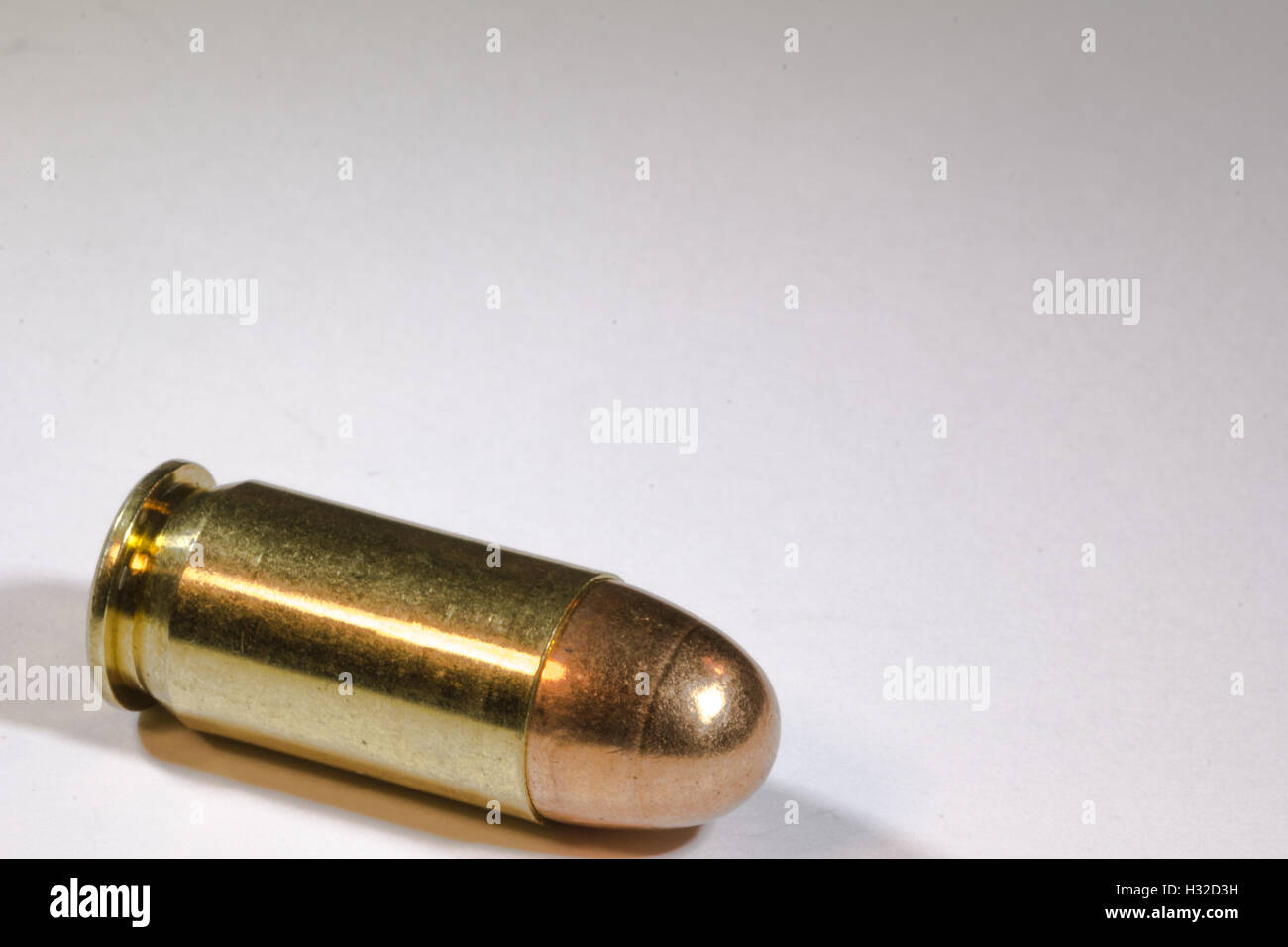 Calibro 45 bullet Foto Stock