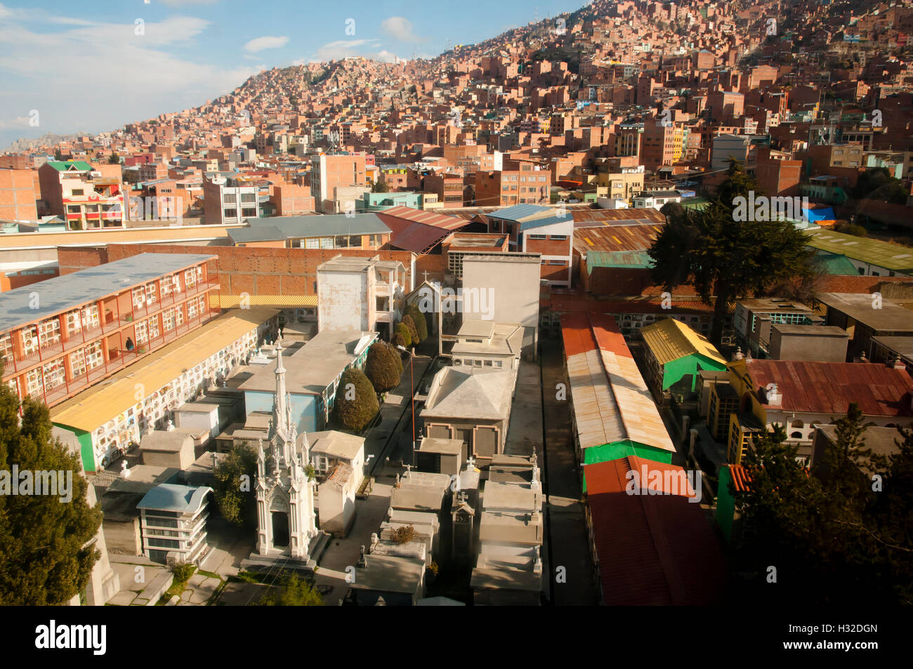 La Paz cimitero - Bolivia Foto Stock