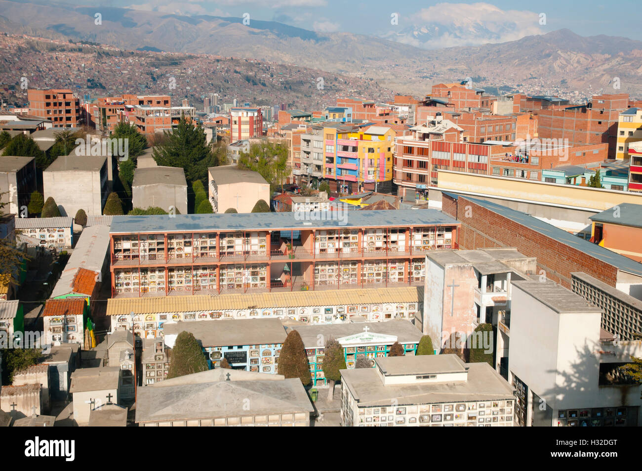 La Paz cimitero - Bolivia Foto Stock