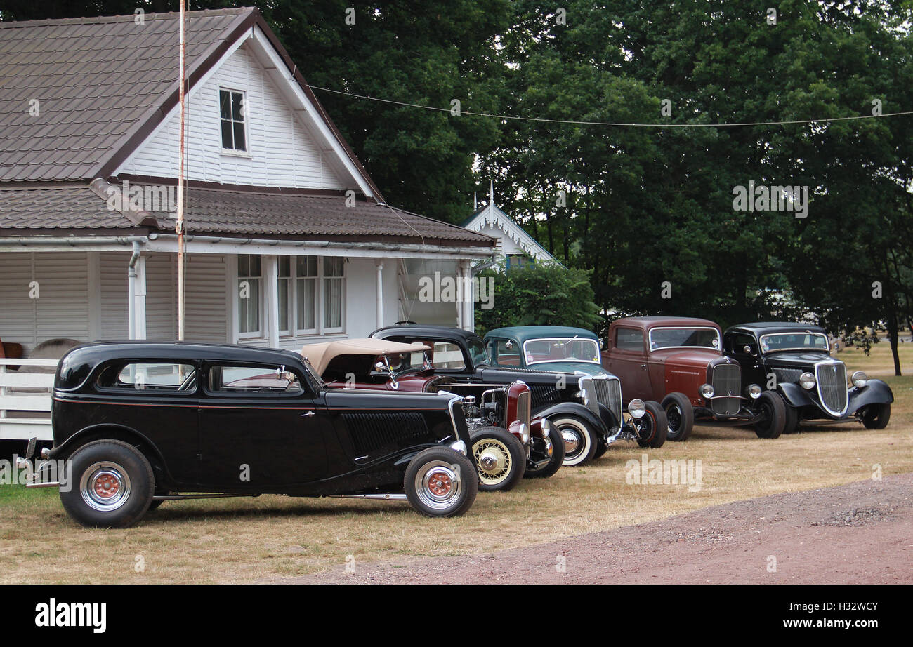 Hot Rod Crescent Foto Stock