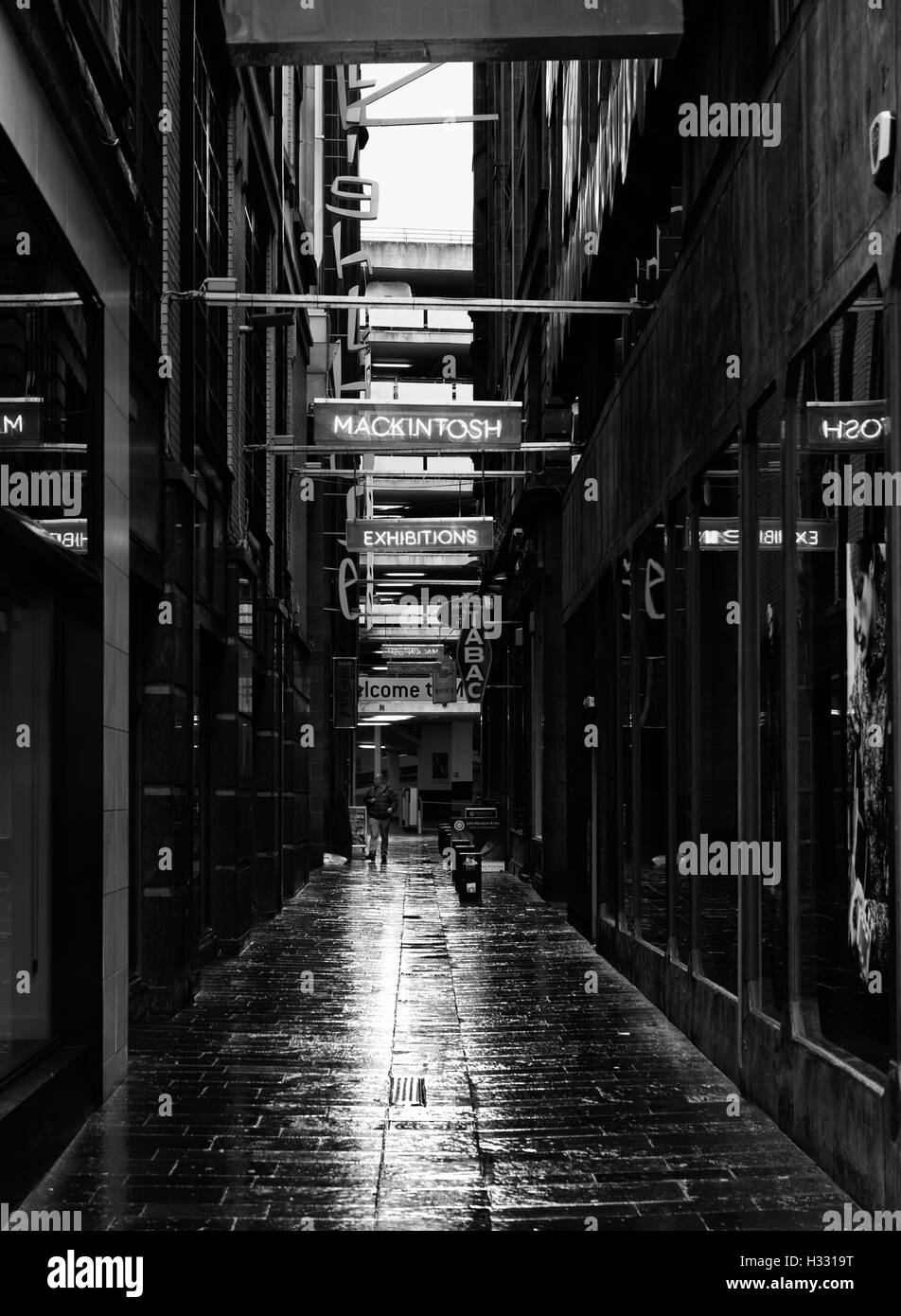 Rush Hour Glasgow Foto Stock Rush Hour Glasgow Foto Stock