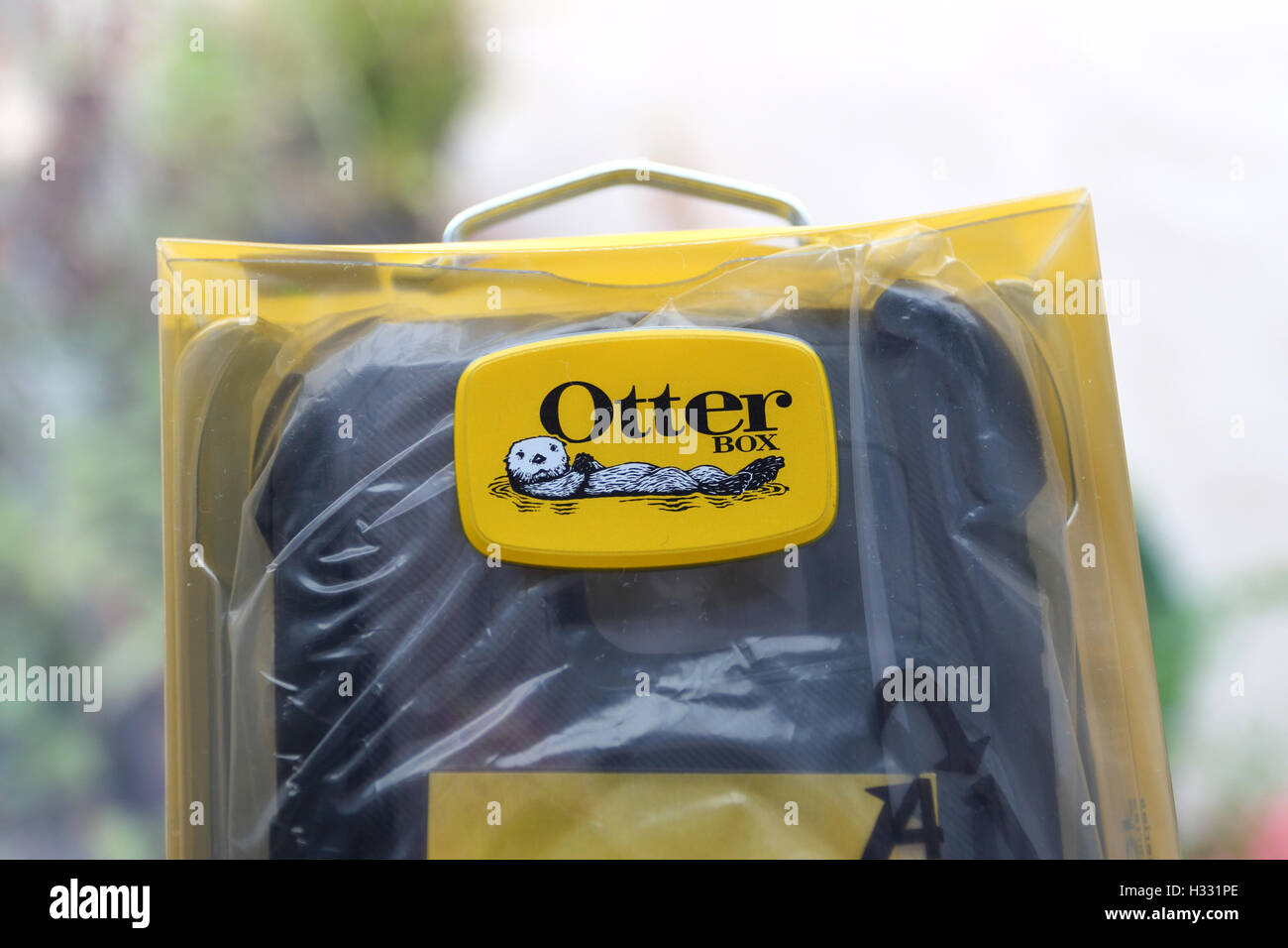 Otterbox Defender protezione robusto per Samsung Galaxy 7Edge Foto Stock