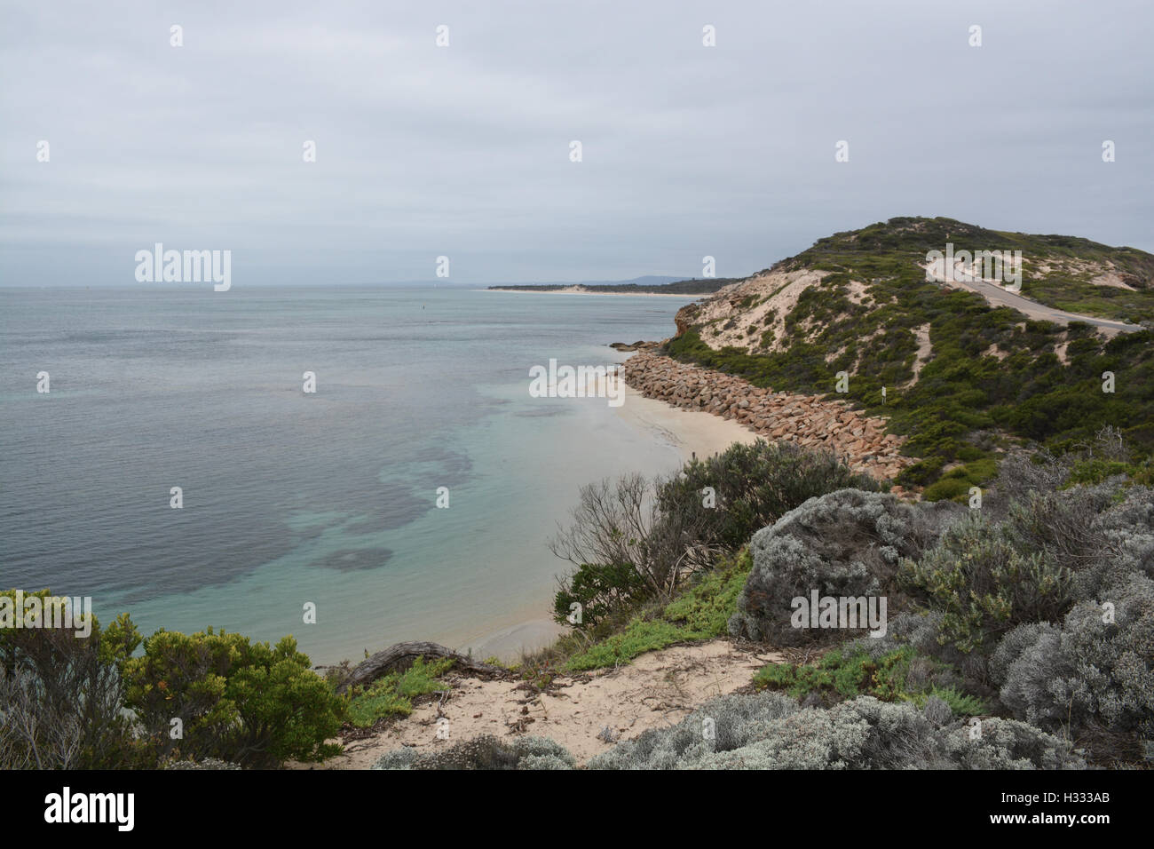 Parco Nazionale Point Nepean, Portsea, Victoria, Australia. Foto Stock