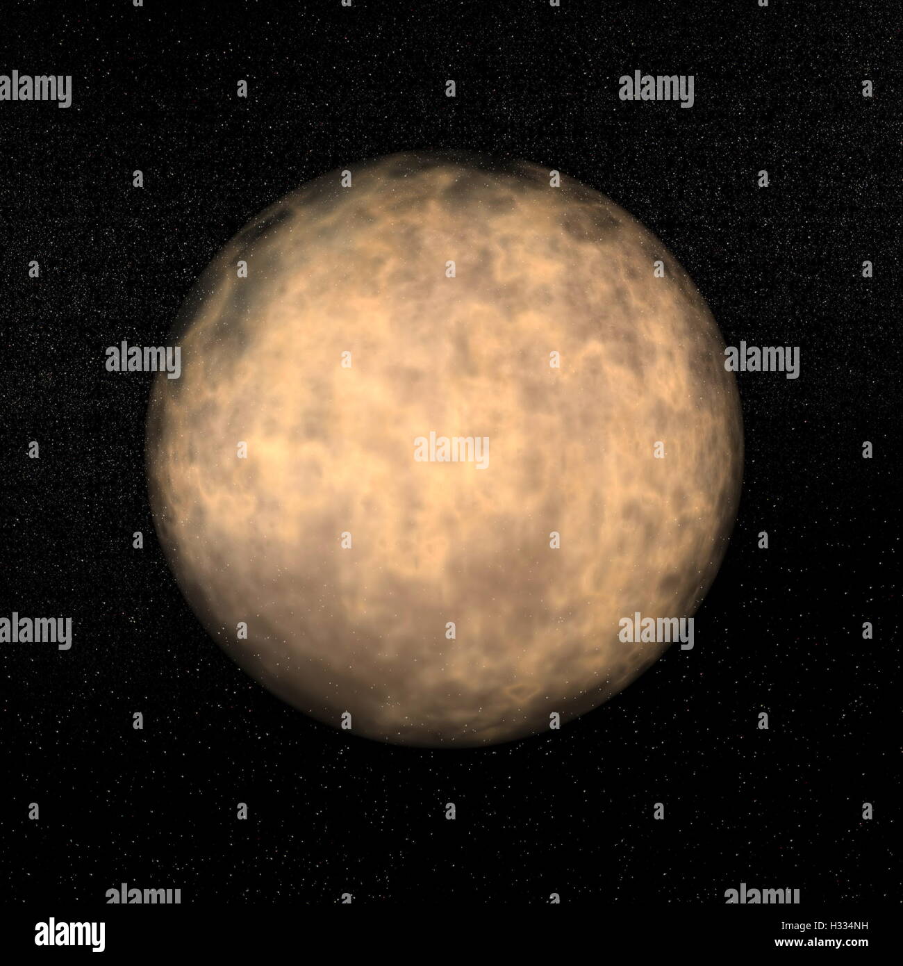 Nebula - 3D render Foto Stock