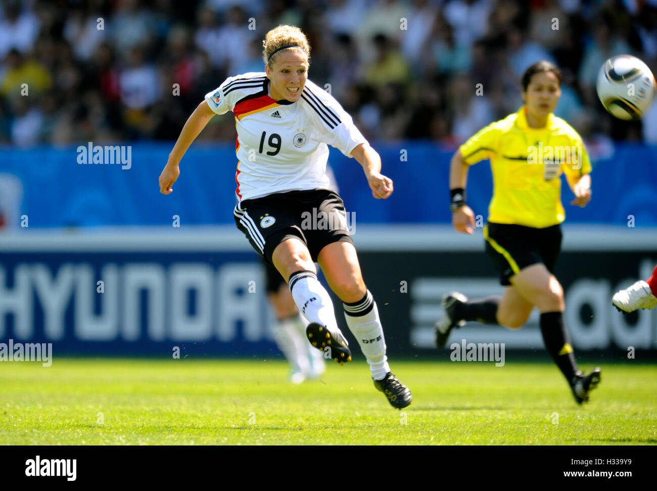 Kim Kulig, FIFA U-20 Coppa del Mondo Donne 2010, gruppo A, Germania - Costa Rica 4:2 Nel Ruhrstadion stadium, Bochum Foto Stock