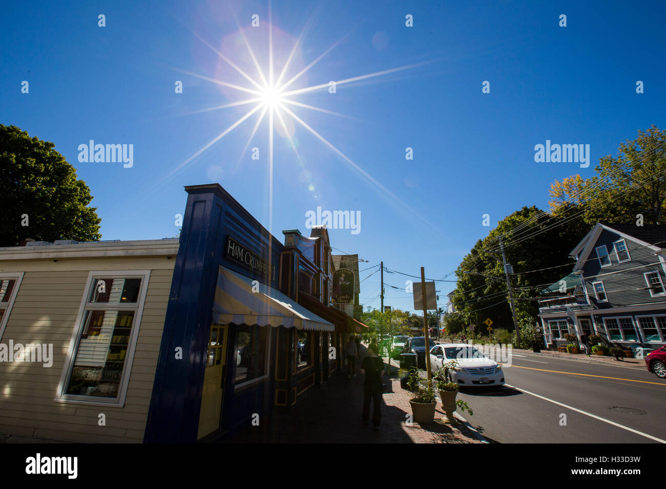 Ogunquit maine nel Maine, Stati Uniti d'America Foto Stock