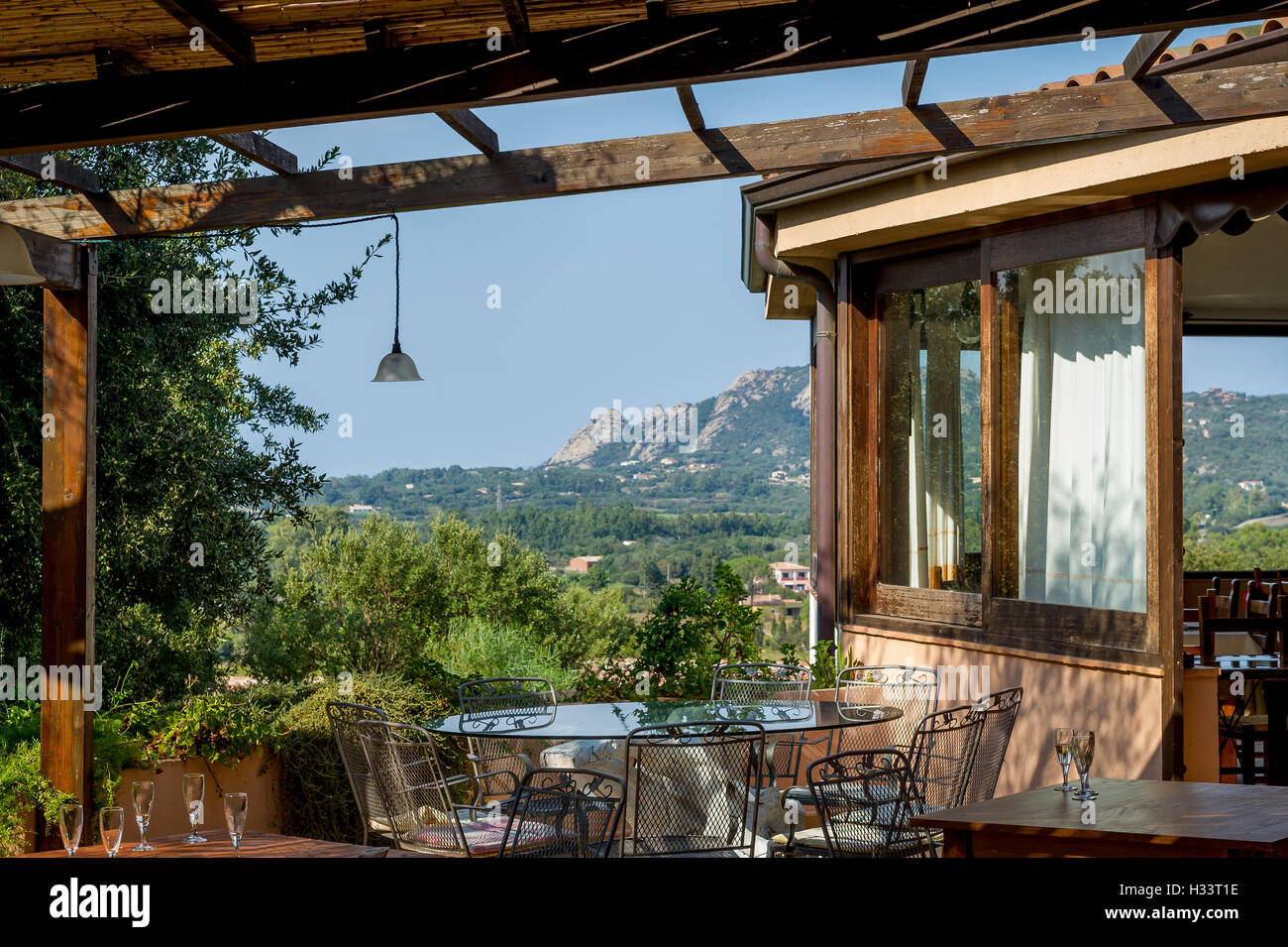 Eco Turismo agriturismo in Sardegna. Foto Stock