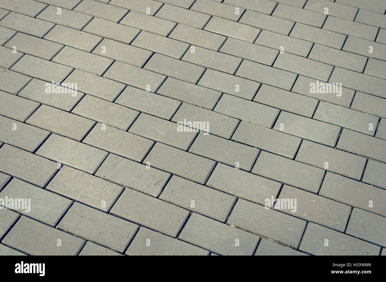 La texture di pietre per pavimentazione. Posto per immissione di testo. Foto Stock
