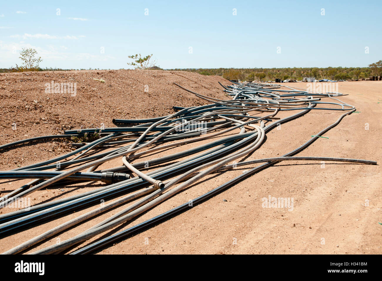 Industriali tubazioni acqua Foto Stock