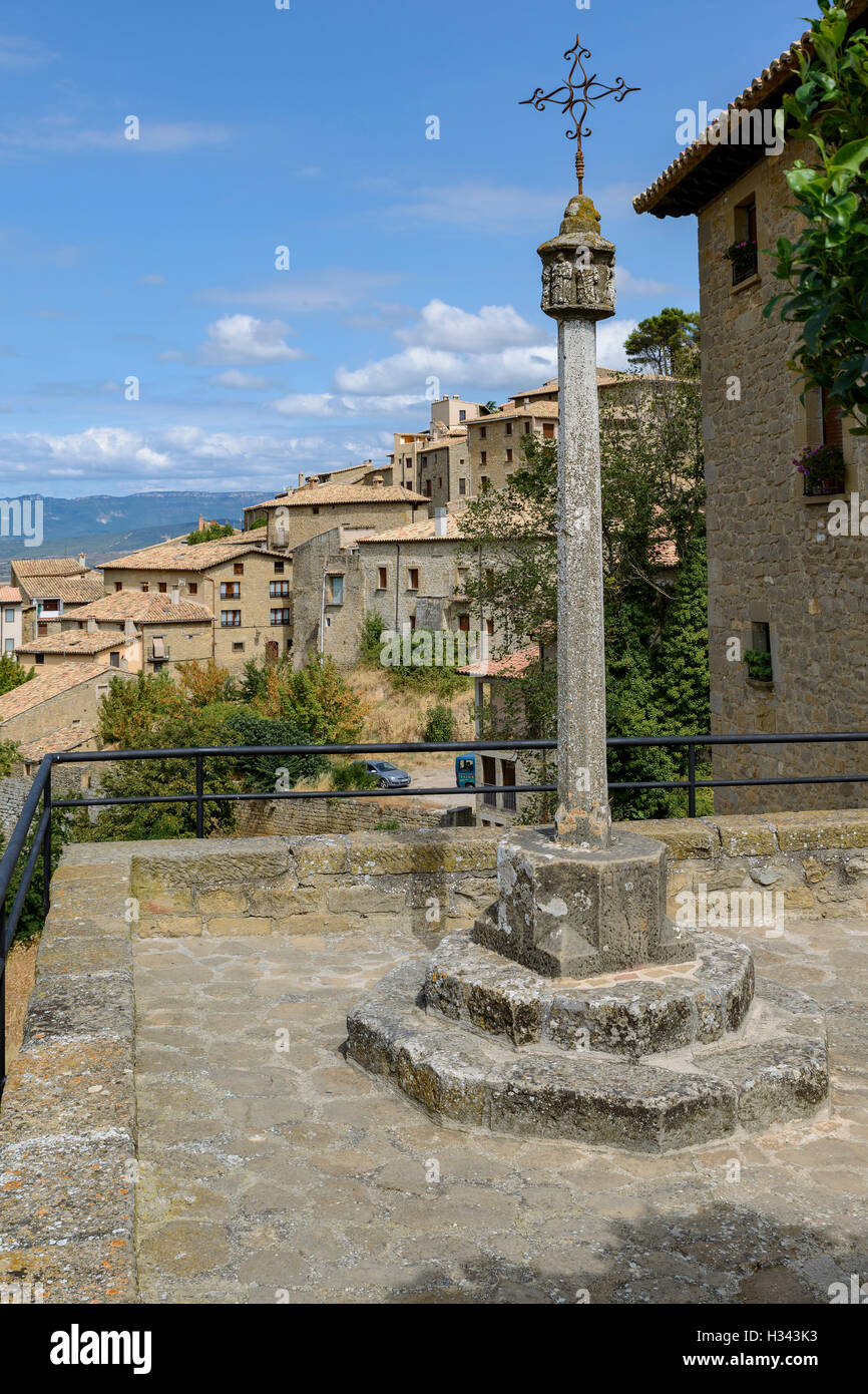 Sos del Rey Católico, Saragozza, Aragona, Spagna, Foto Stock