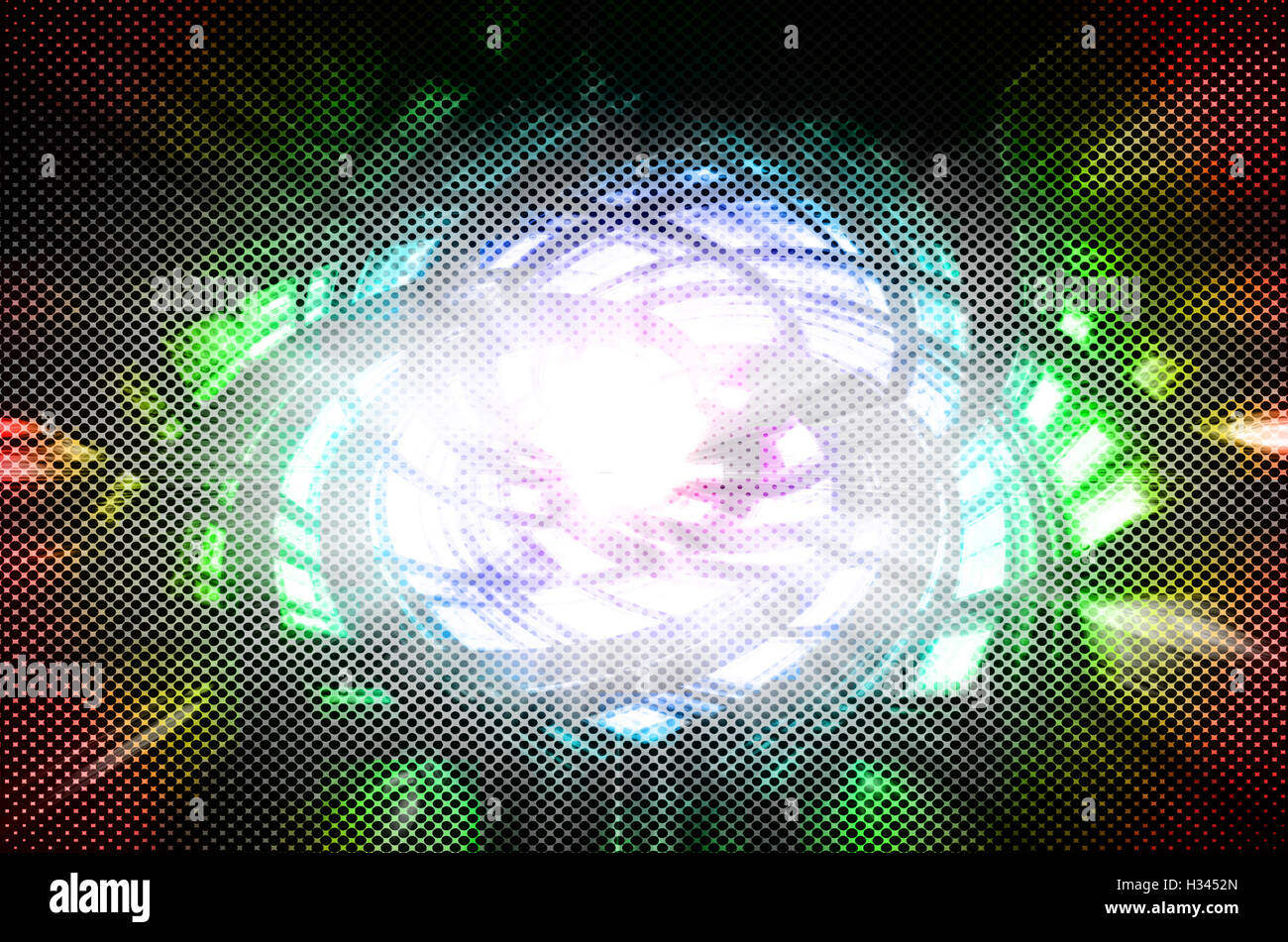 Abstract sfondo multicolore con motion blur Foto Stock