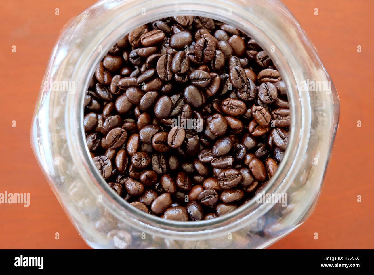 Arabica e Robusta la tostatura del caffè in Bao Loc - Vietnam Foto Stock