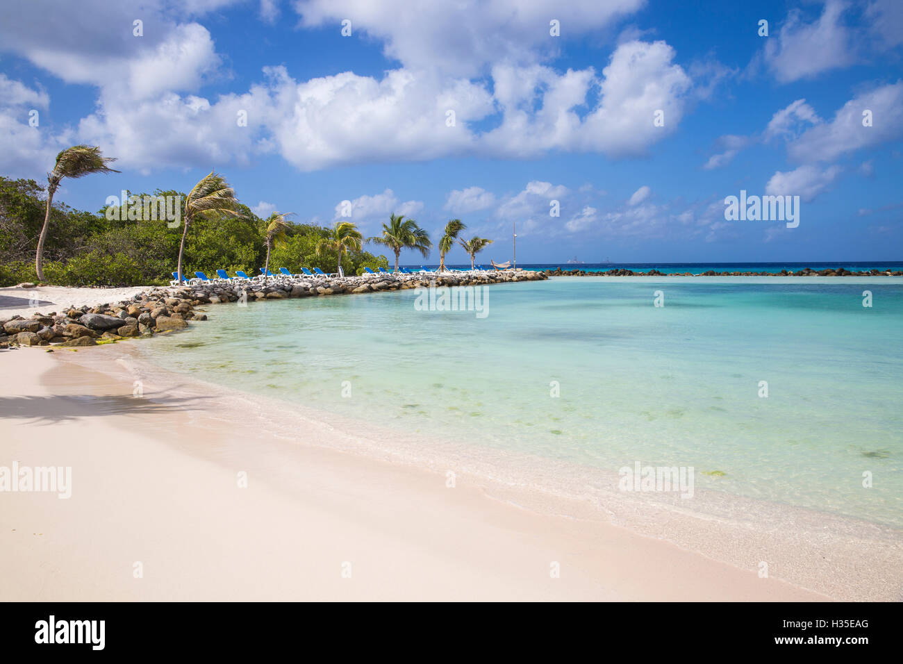 Isola del rinascimento, Oranjestad, Aruba, Piccole Antille, Antille olandesi, Caraibi Foto Stock