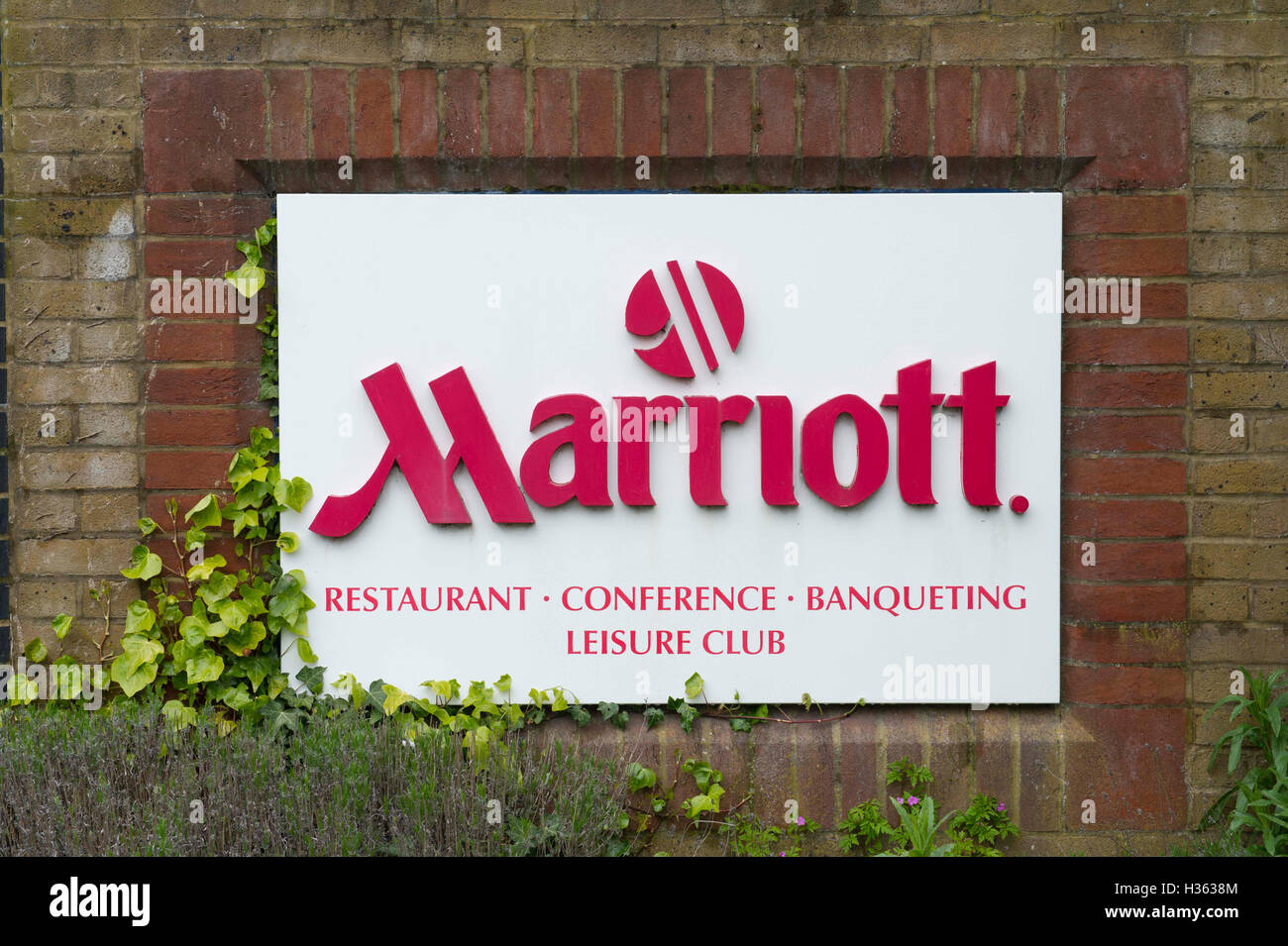 Hotel Marriott Huntingdon, Cambridgeshire, Regno Unito. Foto Stock