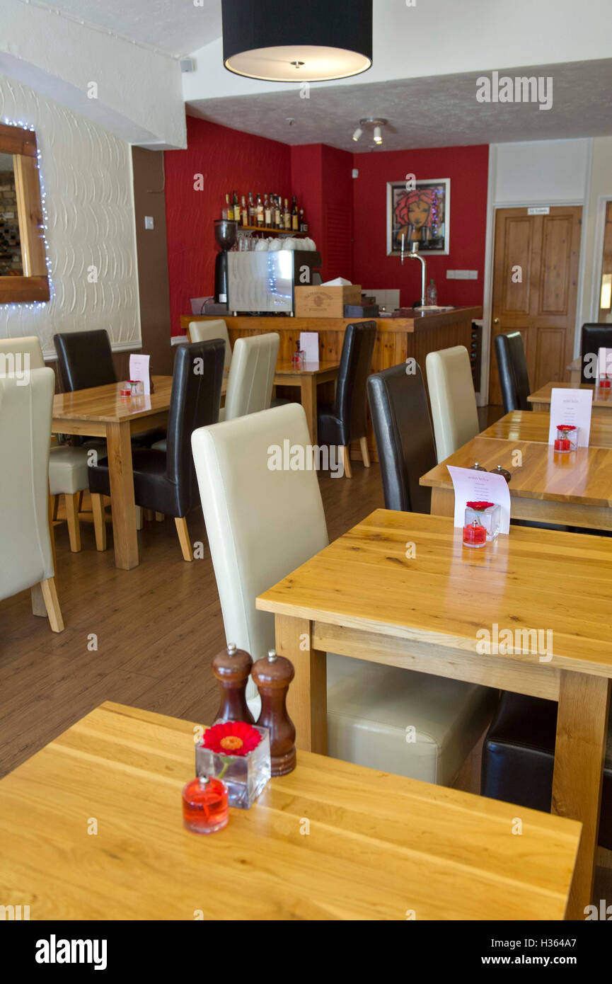 La tasca di Bistro, Newmarket, Suffolk, Regno Unito Foto Stock