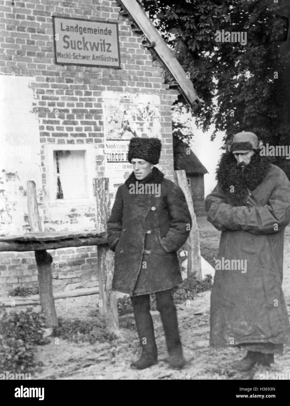 Emigrazione di coloni tedeschi dalla Russia,1933 Foto Stock