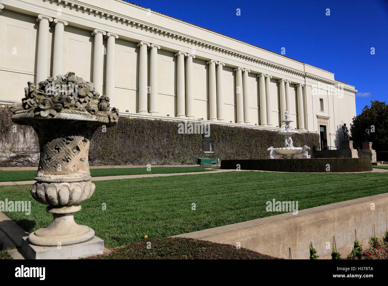 La Biblioteca di Huntington nella Biblioteca di Huntington collezione d'arte e Giardino Botanico.San Marino,California , Stati Uniti Foto Stock