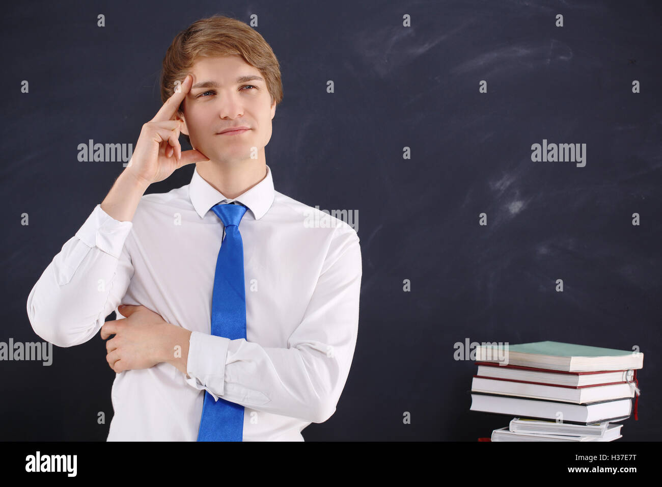 Una decisione difficile Foto Stock