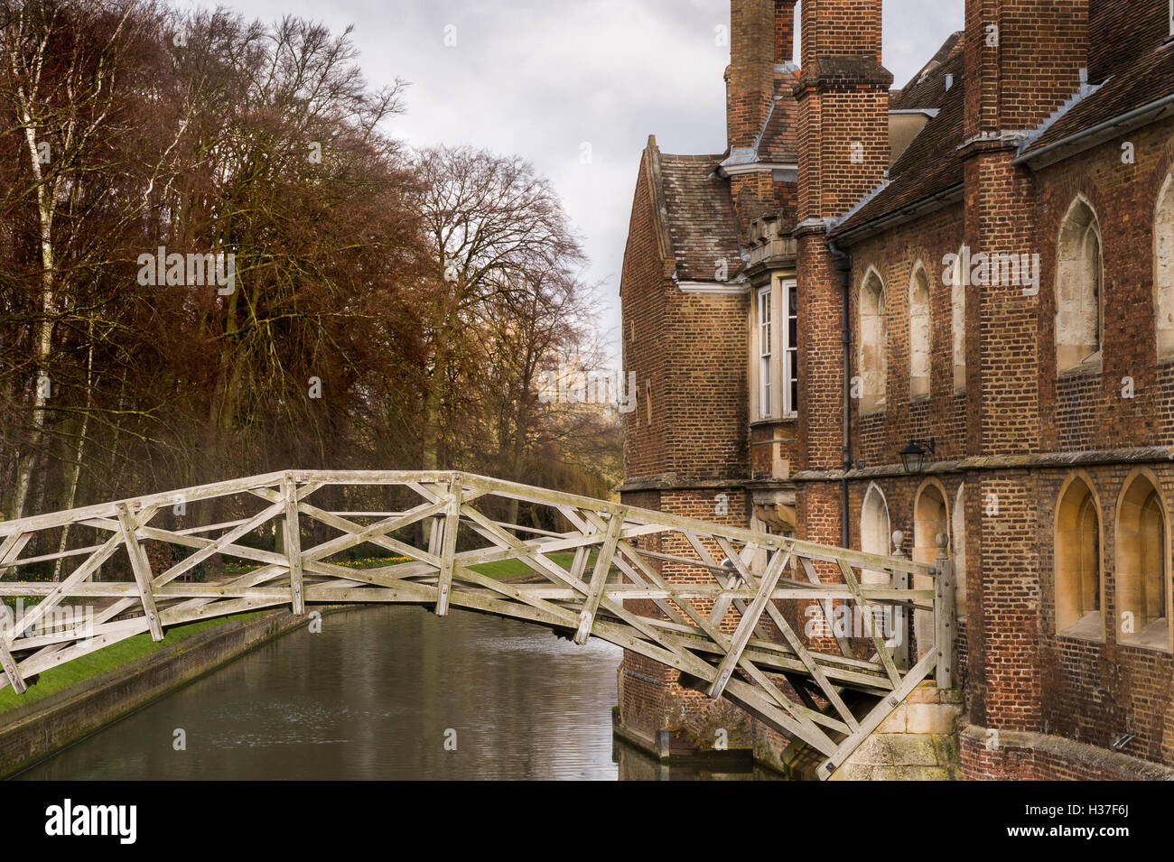 Ponte di matematici di Cambridge Foto Stock