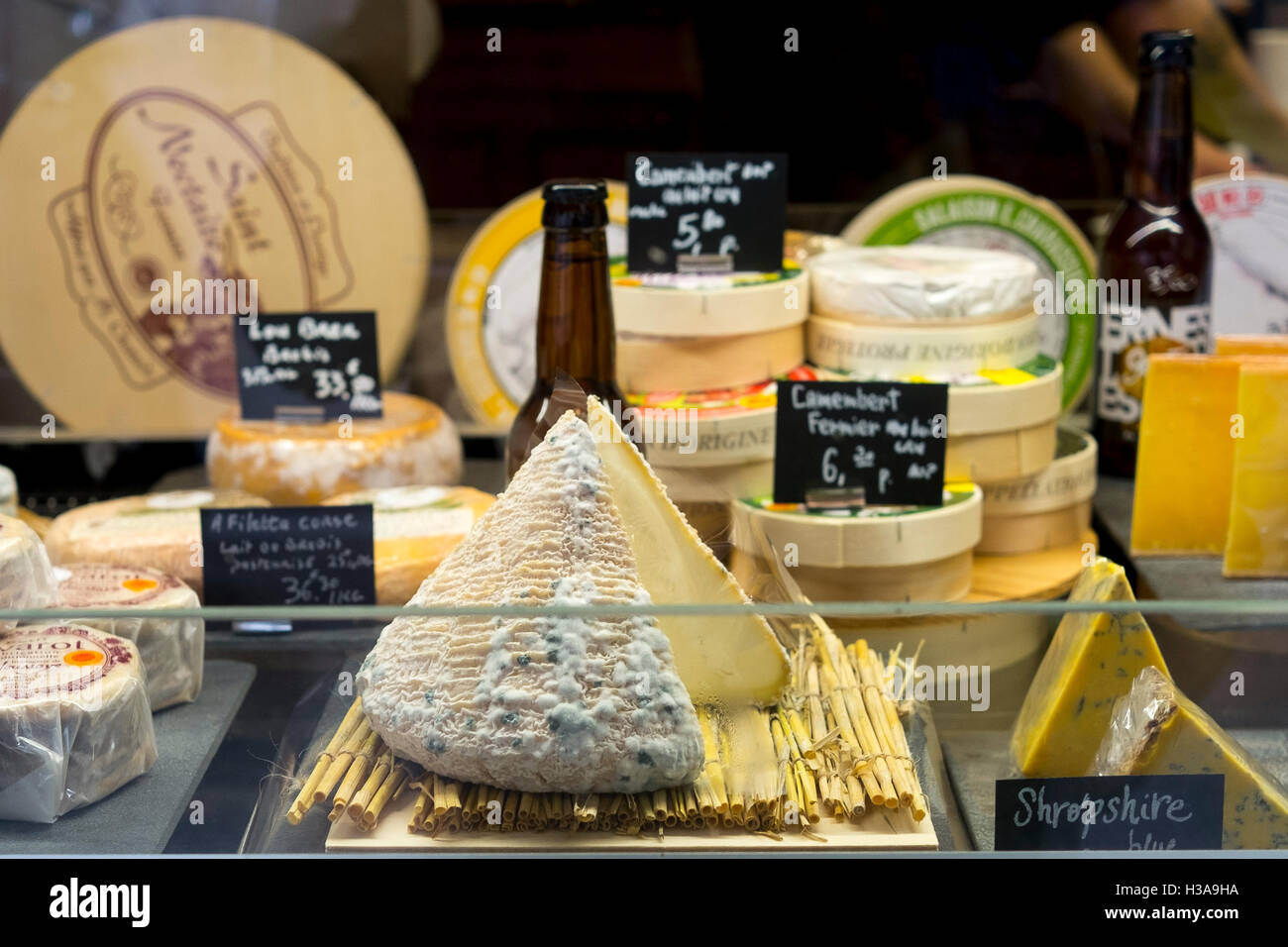 Formaggio francese Foto Stock