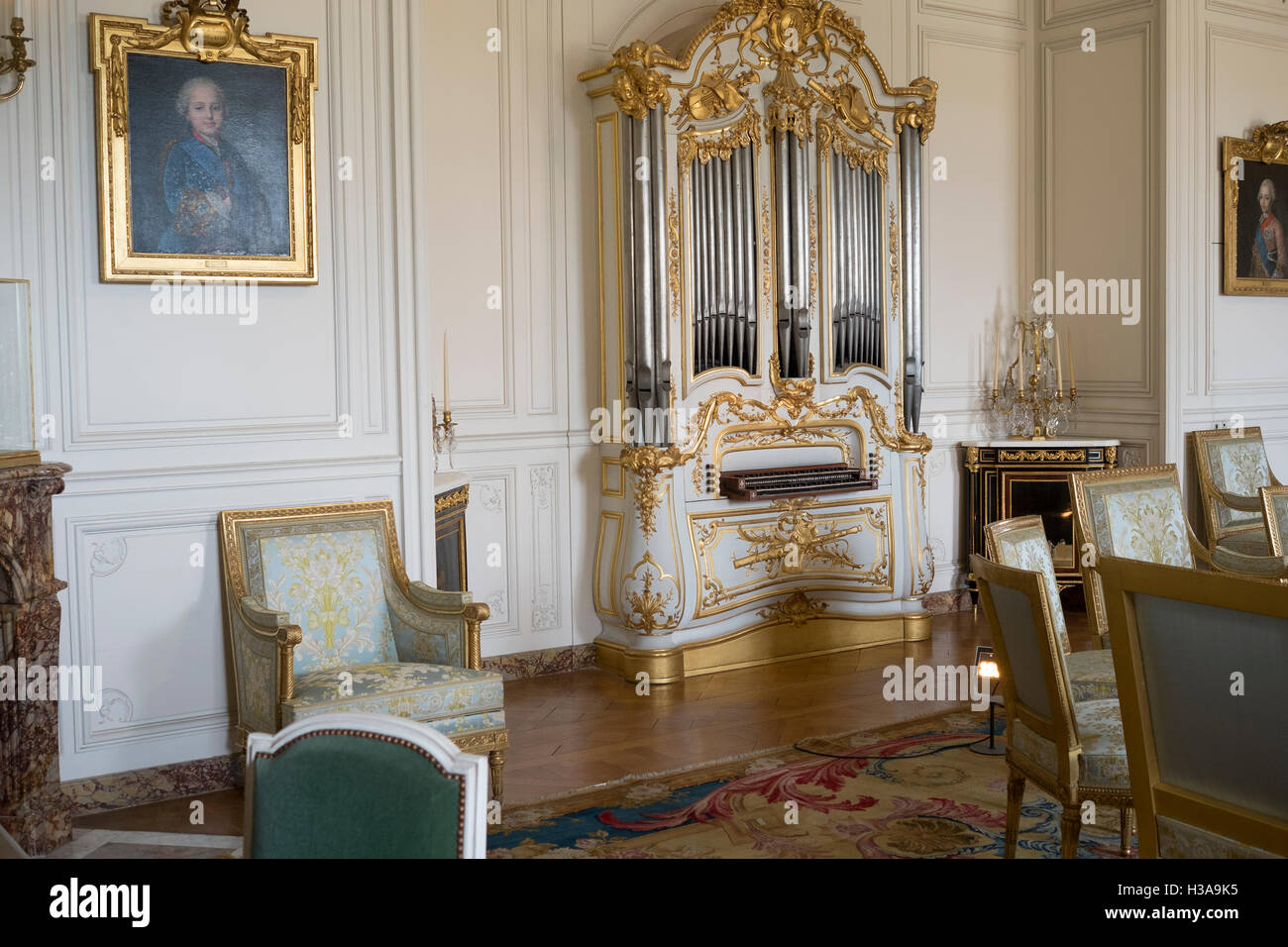 Château de Versailles stanza a Parigi Foto Stock
