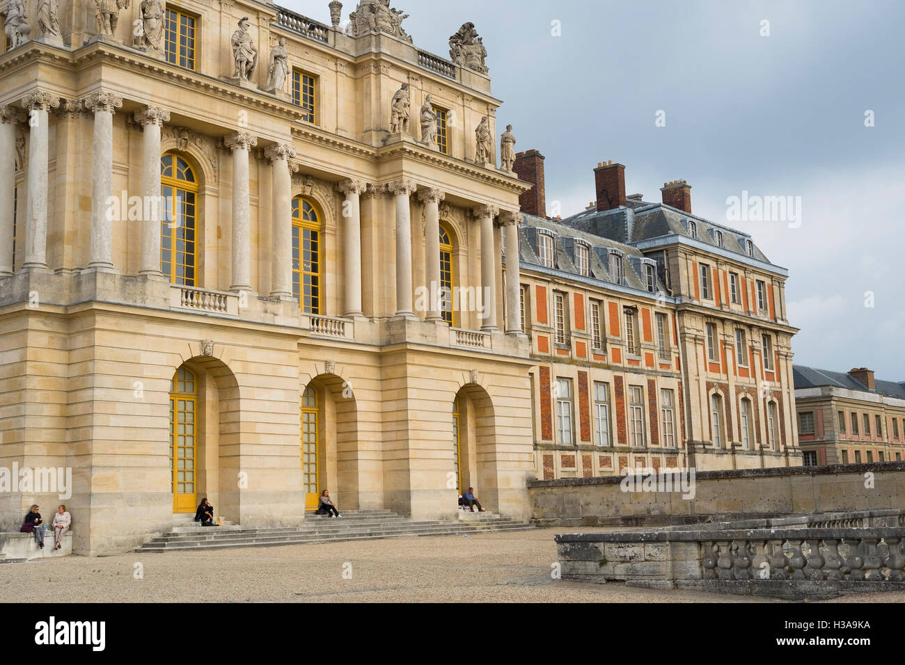 Château de Versailles a Parigi Francia Foto Stock