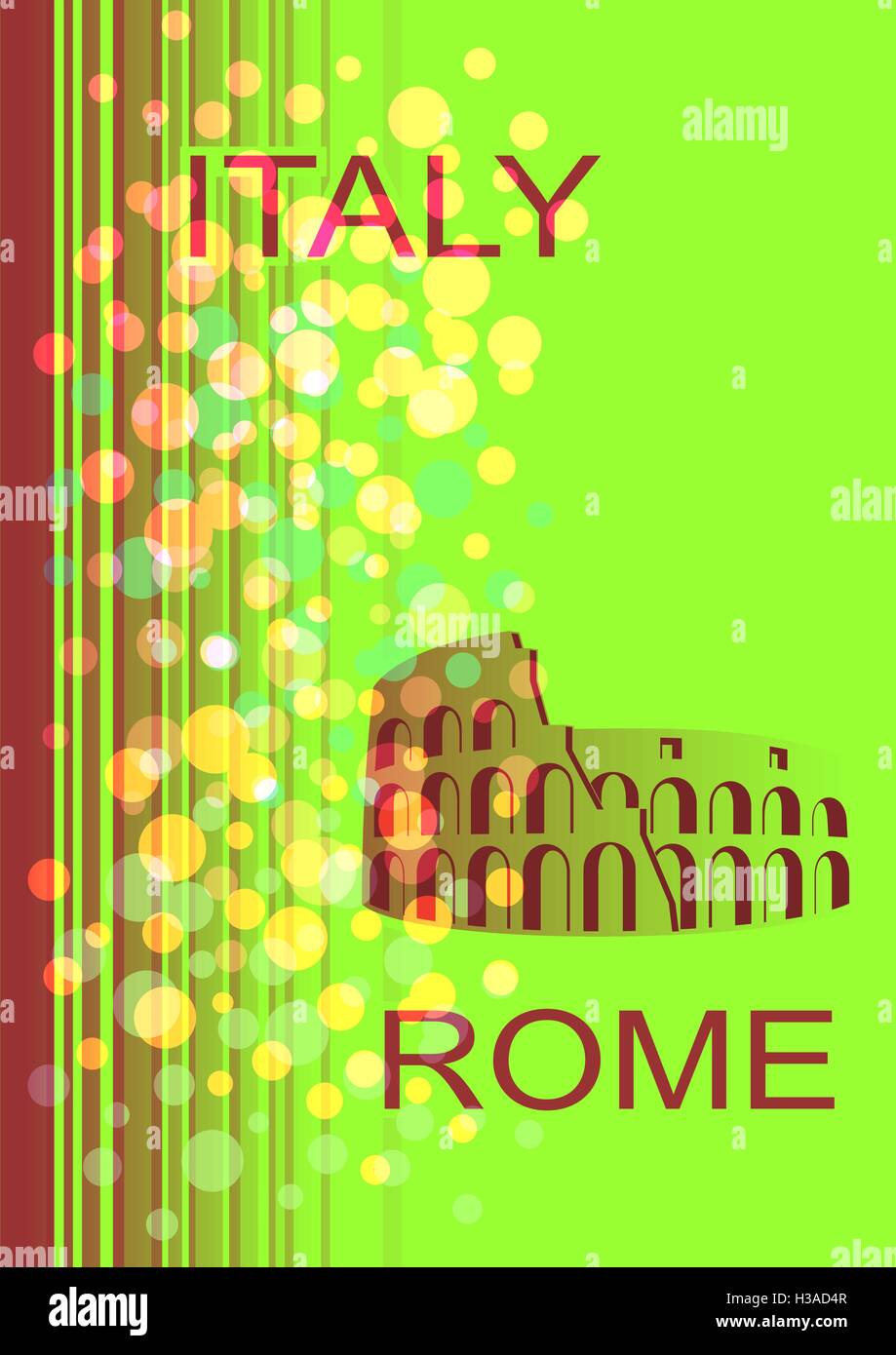 Italia. Roma Illustrazione Vettoriale